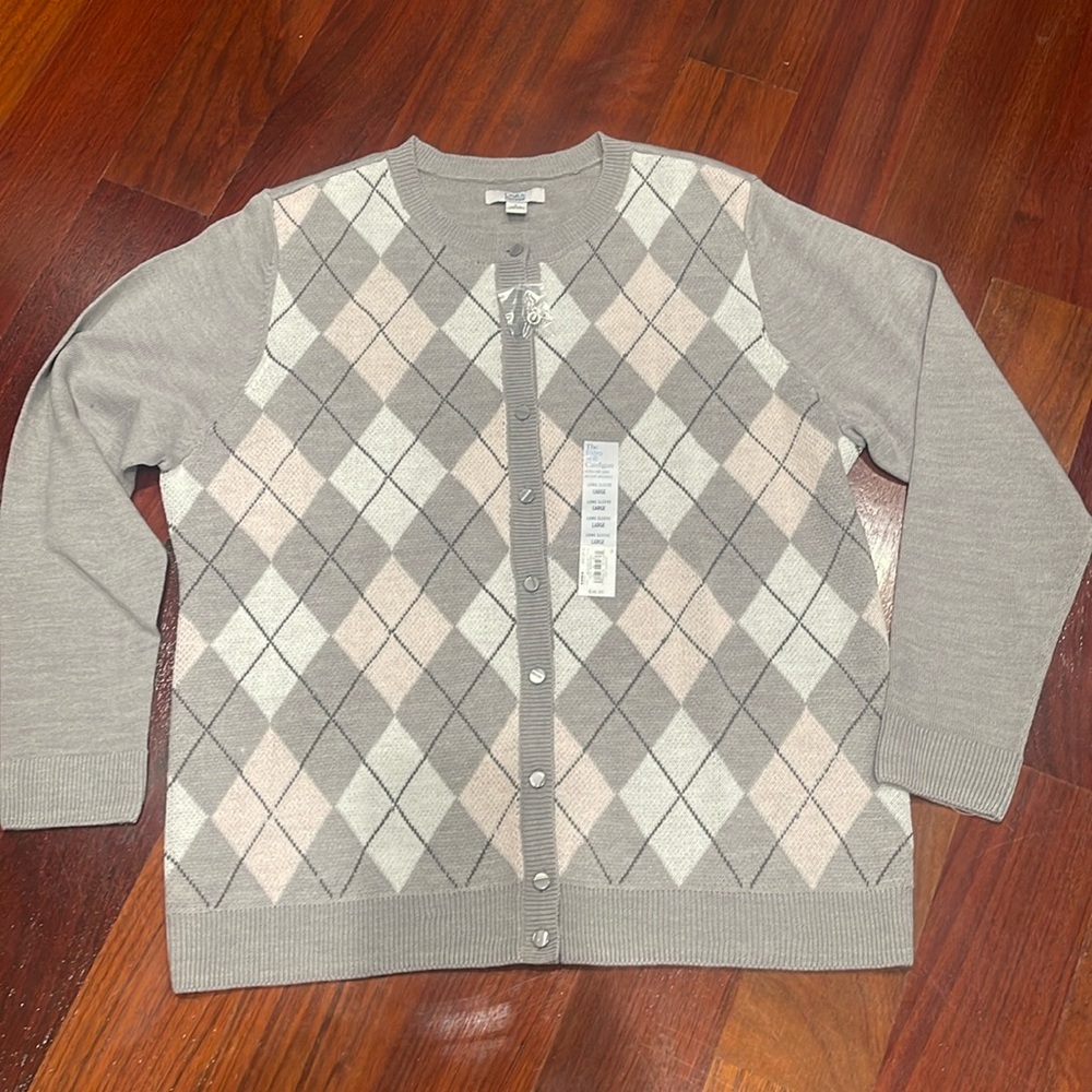 Croft & Barrow Button Cardigan Sweater